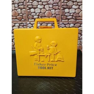 Vintage Fisher Price Tool Kit Incomplete #B13